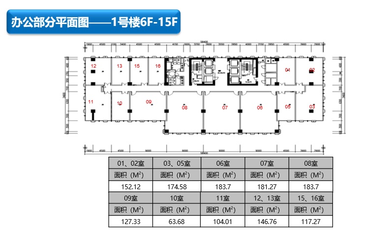 强劲大厦房型图