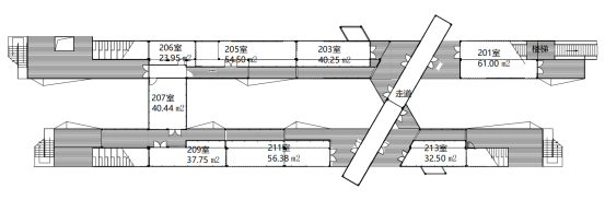 19号楼2楼房型图