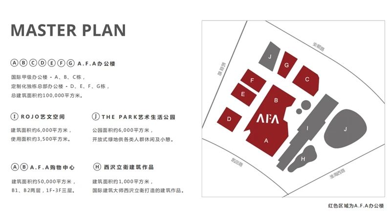 上海融侨中心A.F.A总体平面图